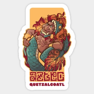 Quetzalcoatl - Aztec Supreme Deity Sticker